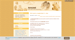 Desktop Screenshot of keresztelo.blog.hu