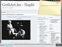 Tablet Screenshot of gothart.blog.hu