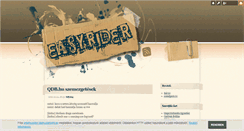 Desktop Screenshot of easyrider.blog.hu