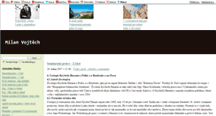 Desktop Screenshot of milanvojtech.blog.cz