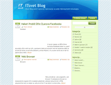 Tablet Screenshot of itsvet.blog.rs