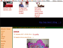 Tablet Screenshot of hip-hop-best.blog.cz
