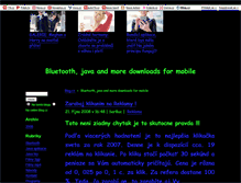 Tablet Screenshot of mobil-bluetooth.blog.cz