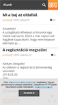 Mobile Screenshot of kilencesterv.blog.hu
