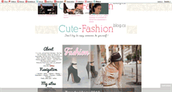 Desktop Screenshot of cute-fashion.blog.cz