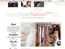Tablet Screenshot of cute-fashion.blog.cz