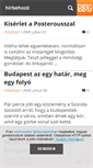 Mobile Screenshot of hirbehozo.blog.hu