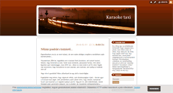 Desktop Screenshot of karaoketaxi.blog.hu