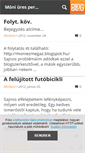 Mobile Screenshot of moniezmegaz.blog.hu