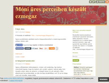 Tablet Screenshot of moniezmegaz.blog.hu