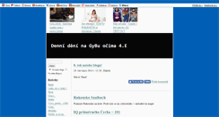 Desktop Screenshot of gybunemachybu.blog.cz