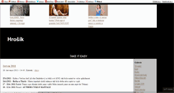 Desktop Screenshot of hrosikgs.blog.cz
