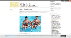 Desktop Screenshot of masiken.blog.hu