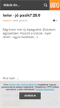 Mobile Screenshot of masiken.blog.hu