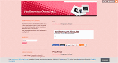 Desktop Screenshot of ferfibunozes.blog.hu