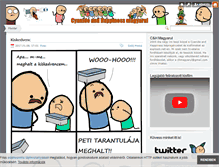 Tablet Screenshot of cyanideandhappiness.blog.hu