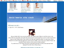 Tablet Screenshot of david--henrie.blog.cz