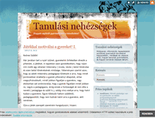 Tablet Screenshot of gyerekbarat-tanulas.blog.hu