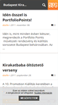 Mobile Screenshot of budapestkirakat.blog.hu