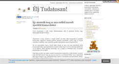 Desktop Screenshot of eljtudatosan.blog.hu