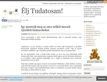Tablet Screenshot of eljtudatosan.blog.hu