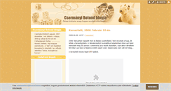 Desktop Screenshot of csermanyibotond.blog.hu