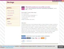 Tablet Screenshot of dike.blog.hu