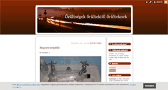 Desktop Screenshot of orultseg.blog.hu