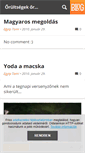 Mobile Screenshot of orultseg.blog.hu