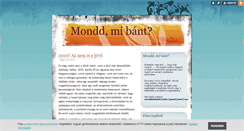 Desktop Screenshot of monddmibant.blog.hu