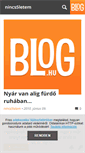 Mobile Screenshot of nincs5letem.blog.hu