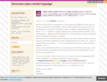 Tablet Screenshot of minmuchan.blog.hu