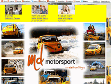 Tablet Screenshot of mdmotorsport.blog.cz
