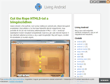 Tablet Screenshot of livingandroid.blog.hu