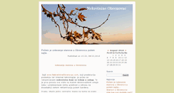 Desktop Screenshot of obrenovacstan.blog.rs