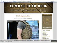 Tablet Screenshot of combatgear.blog.hu
