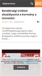 Mobile Screenshot of gepnarancs.blog.hu