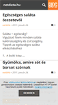 Mobile Screenshot of netdieta.blog.hu