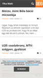 Mobile Screenshot of fikamaki.blog.hu