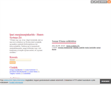 Tablet Screenshot of iparienergiamegtakaritas.blog.hu