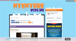 Desktop Screenshot of nyenyere.blog.hu