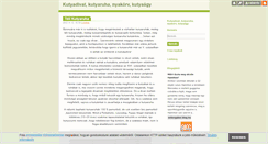 Desktop Screenshot of kutyadivat.blog.hu