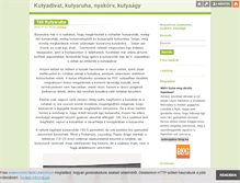Tablet Screenshot of kutyadivat.blog.hu