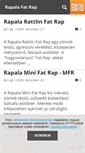 Mobile Screenshot of fat-rap.blog.hu