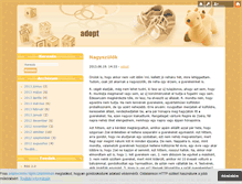 Tablet Screenshot of adopt.blog.hu