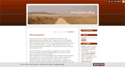 Desktop Screenshot of anicamino.blog.hu