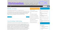 Desktop Screenshot of christendom.blog.nl