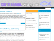 Tablet Screenshot of christendom.blog.nl