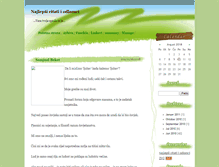 Tablet Screenshot of najboljicitati.blog.rs