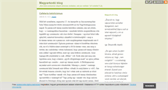 Desktop Screenshot of magyarkodo.blog.hu